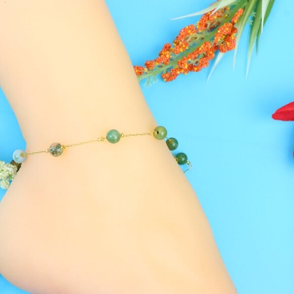 Elegant Handmade Anklet – Perfect for Women & Girls | Ideal Gift Option, DYC1637 - Picture 1 of 9